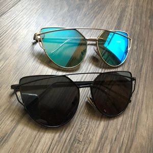 BRAND NEW Metal sunglasses